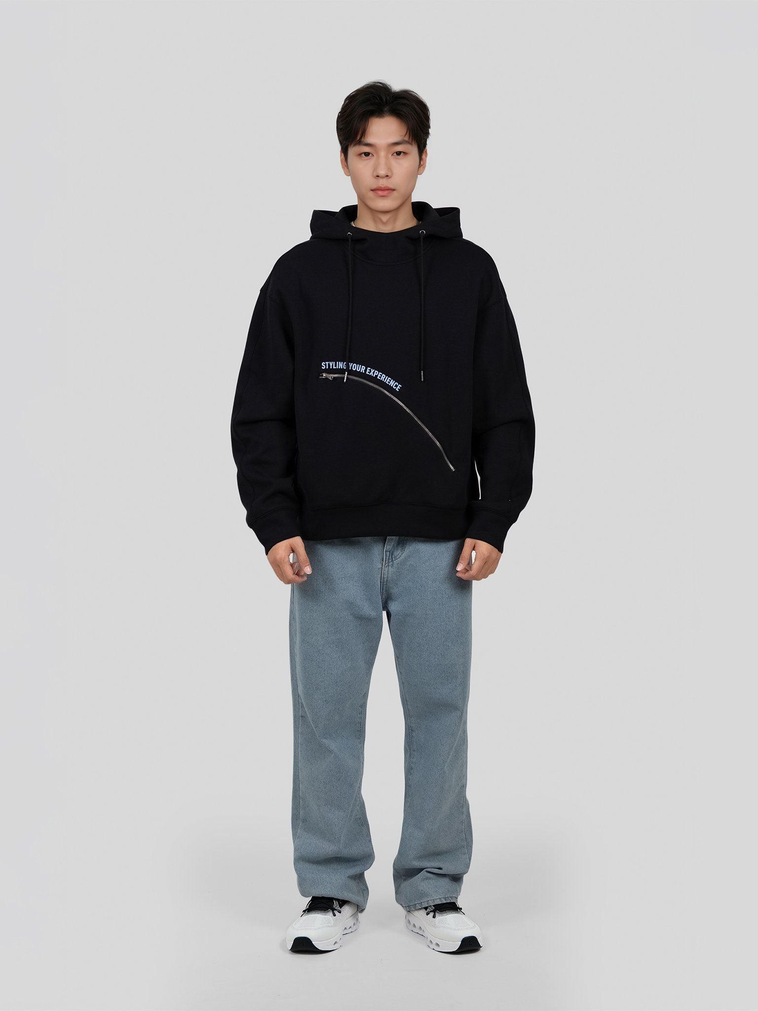 Áo Hoodie Nam Double Face Zipper Pocket MHO 1027